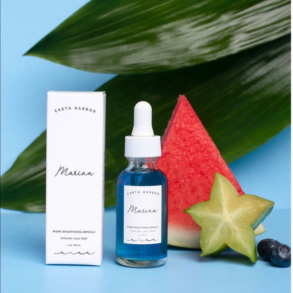Earth Harbor Marina Biome Brightening Ampoules NEW